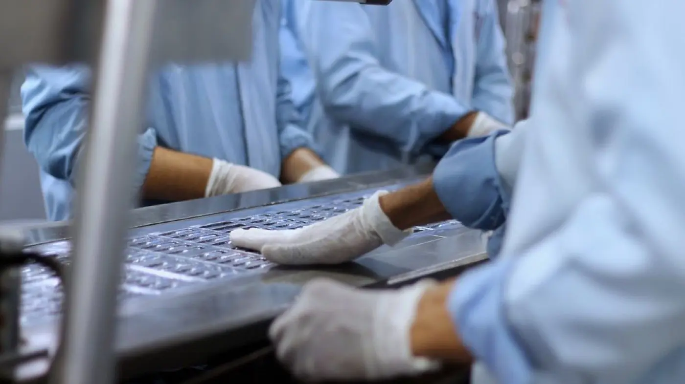 Control de calidad en línea de producción