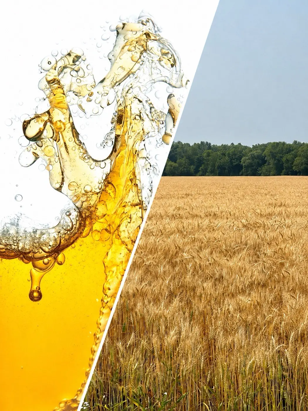 Aceite y campo agrícola, fuentes de energía para nutrición animal